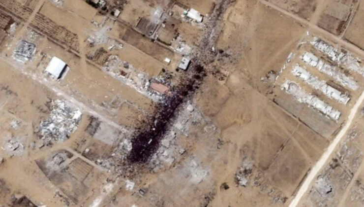 Gazze’de açlık artık uzaydan bile görülüyor