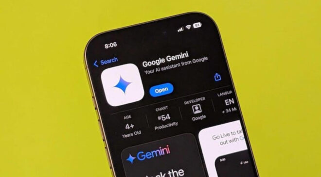 Google Gemini uygulaması aylık 450 milyon etkin kullanıcı sayısına ulaştı