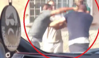 Hatay’da belindeki bıçakla hengameye girdi: Sokak boks ringine döndü