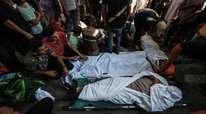 İsrail 119 Filistinliyi daha katletti