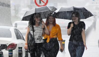 İstanbul ve Ankara dahil 14 vilayet için yağış uyarısı