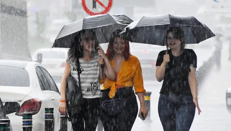 İstanbul ve Ankara dahil 14 vilayet için yağış uyarısı