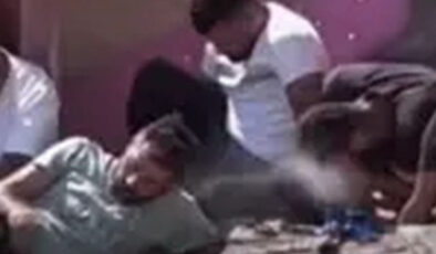 İstanbul’da gündüz vakti uyuşturucu kullanan şahıslar kamerada