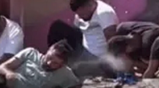 İstanbul’da gündüz vakti uyuşturucu kullanan şahıslar kamerada