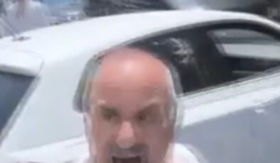 İstanbul’da kamyonetin camını yumruklayarak küfürler savurdu: Para cezası verildi