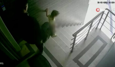 İstanbul’da kızını tekmeleyerek merdivenlerden iten babaya istenen ceza aşikâr oldu