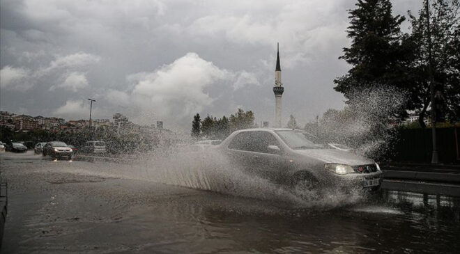 İstanbul’da kuvvetli sağanak 2 gün sürecek: Tarih aşikâr oldu
