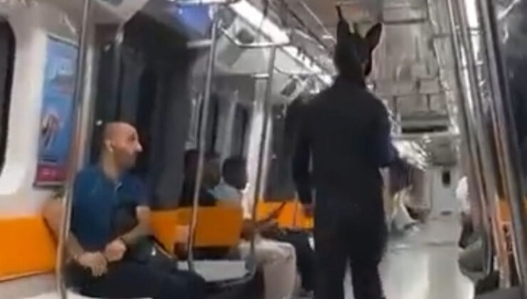 İstanbul’da metroda elinde tüfekle gezen tavşan kostümlü kuşkulu konuştu