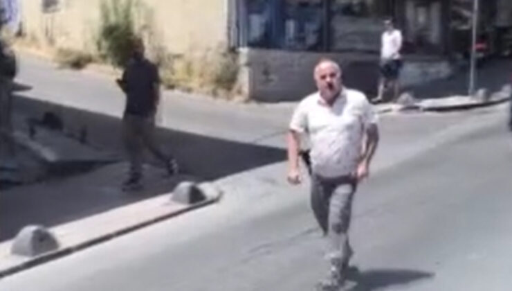 İstanbul’da yol verme hengamesi: Kamyoneti yumrukladı, küfürler savurdu