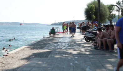 İstanbullular güneşli havada kıyılara akın etti