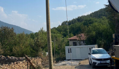 Karabük’te orman yangınlarından etkilenen köylerde çalışmalar sürüyor