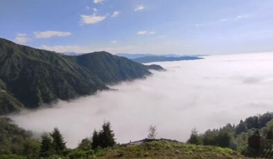Karadeniz’in ‘Bulut Denizi’, ziyaretçilere unutulmaz hoşluklar sunuyor
