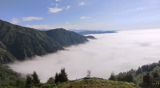 Karadeniz’in ‘Bulut Denizi’, ziyaretçilere unutulmaz hoşluklar sunuyor