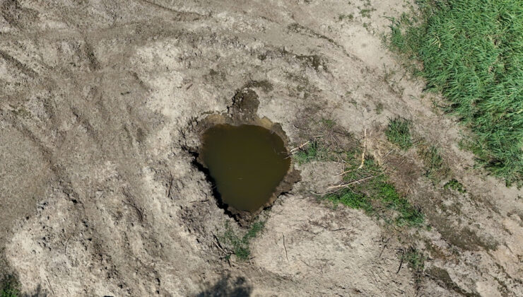 Kırklareli’nde Teke Deresi kurudu