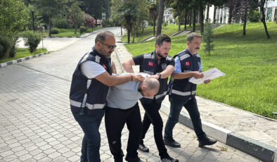 Kırmızı bültenle aranan şahıs Gürcistan’da yakalanıp, Samsun’a getirildi