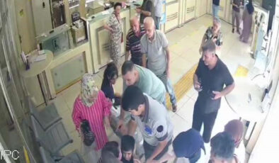 Kocaeli’de nefesi kesilen çocuğun imdadına güvenlik vazifelisi yetişti