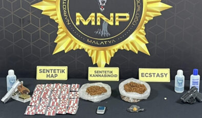 Malatya’da zehir tacirlerine darbe: 9 tutuklama