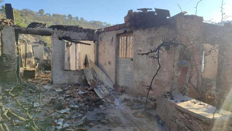 Manisa’da çıkan orman yangınında son durum: Denetim altına alındı