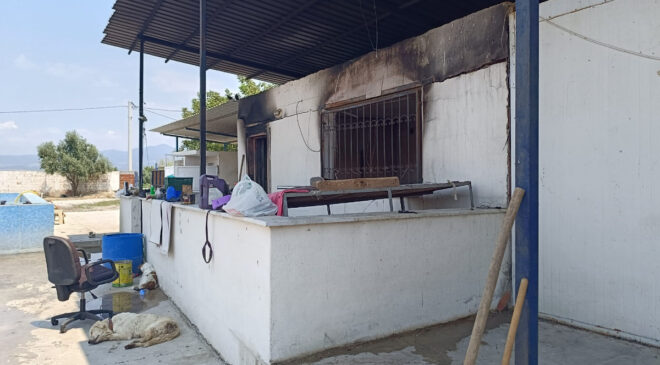 Manisa’da yanan çiftlik konutundan ceset çıktı