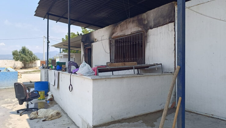 Manisa’da yanan çiftlik konutundan ceset çıktı