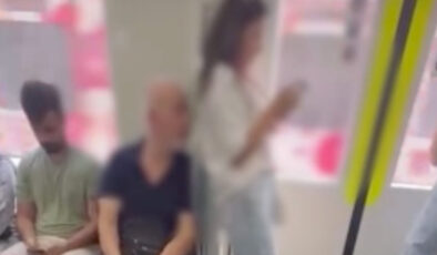 Marmaray’da bayanı taciz eden sapık yakalandı