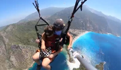 Muğla’da gökyüzünde satranç oynadılar