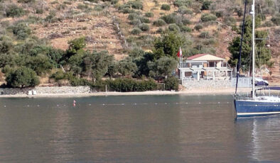 Muğla’da kıyıya duvar örüldü