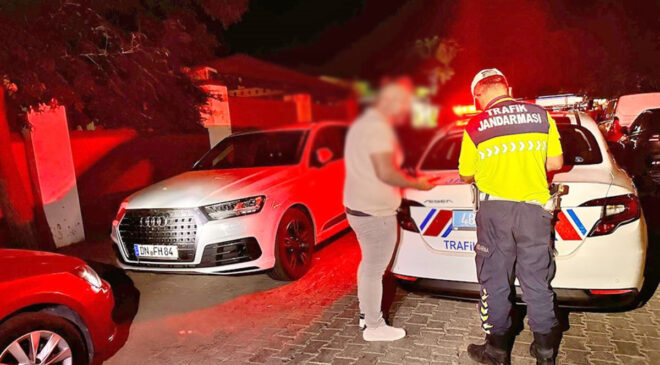 Muğla’da yanlışlı sollama cezasız kalmadı