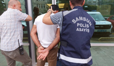 Samsun’da borcuna karşılık çaldığı araçla kaçmaya çalıştı: Kovalamaca sonucu yakalandı
