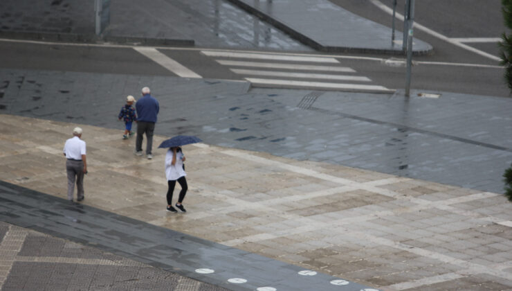 Samsun’da yağışla birlikte sıcaklıklar mevsim normallerine yaklaştı