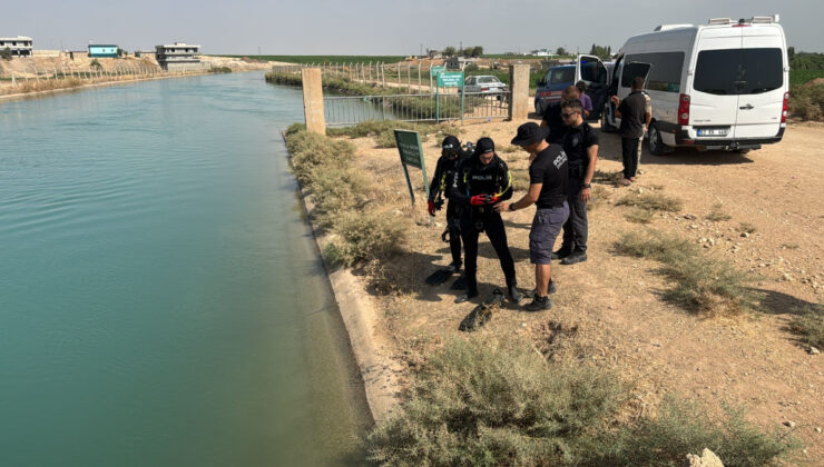 Şanlıurfa’da sulama kanalına düşen Ömer, kayboldu