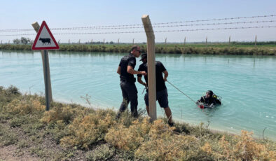 Şanlıurfa’da sulama kanalında kaybolan genç aranıyor