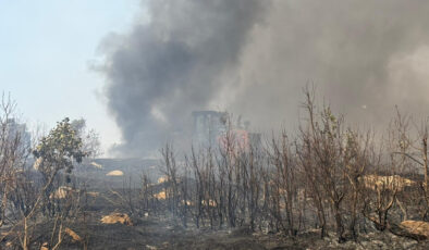 Şırnak’ta örtü yangını: Müdahale devam ediyor