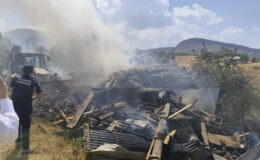Sivas’ta yangın paniği: 12 mesken ziyan gördü