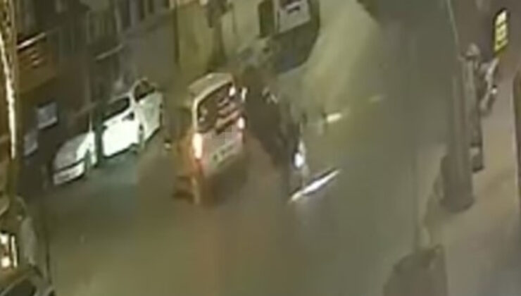 Tekirdağ’da motosiklet şoförünün takla attığı kaza