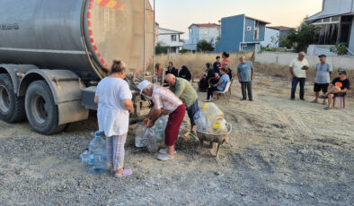 Tekirdağ’da susuzluk isyanı: Kendi halimize terk edildik