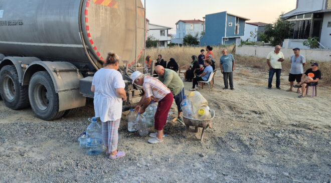 Tekirdağ’da susuzluk isyanı: Kendi halimize terk edildik