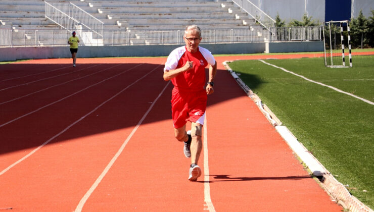 Tekirdağ’ın 78 yaşındaki atleti: Şampiyon olmak gönlümden geçiyor