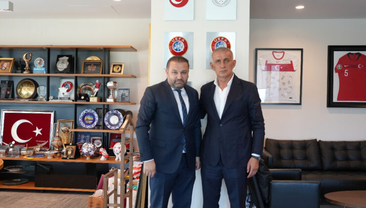 TFFHGD Genel Başkanı Minnet, TFF Başkanı Hacıosmanoğlu’nu ziyaret etti