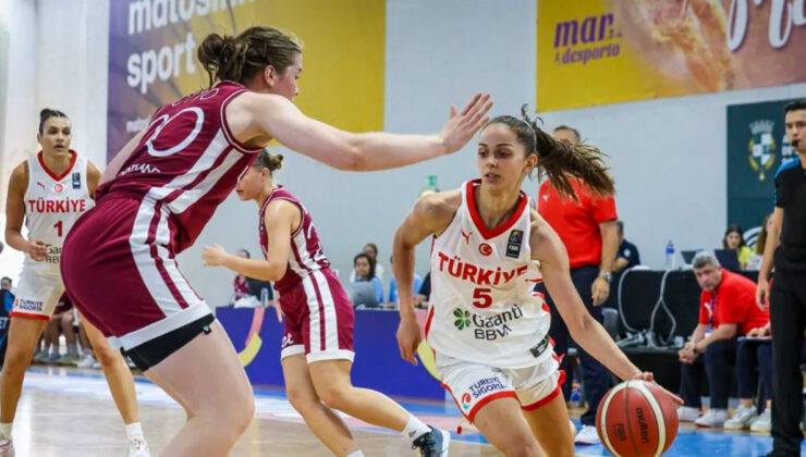 Türkiye, 20 Yaş Altı Bayanlar Avrupa Basketbol Şampiyonası’na galibiyetle başladı