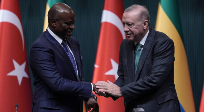 Türkiye ile Gabon ortasında 8 mutabakat imzalandı