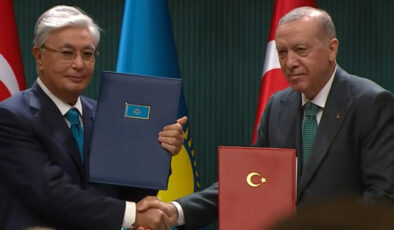 Türkiye ile Kazakistan ortasında 20 mutabakat imzalandı