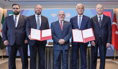 Türkiye-Suriye ortasında 10 mutabakat zaptı imzalandı