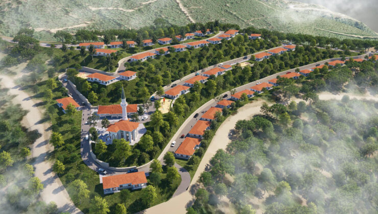 Yangın felaketinde ziyan gören köylerde 1 ay içinde inşa çalışması başlayacak