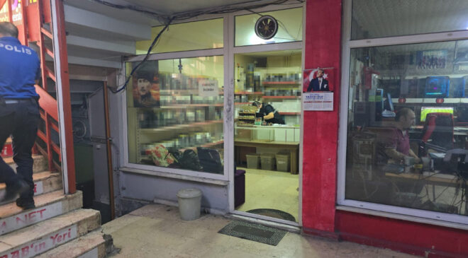 Zonguldak’ta çocuk hırsızlar evvel selfi çekti sonra dükkanı soydu