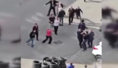 Ankara’da hengameyi ‘anne terliği’ bitirdi