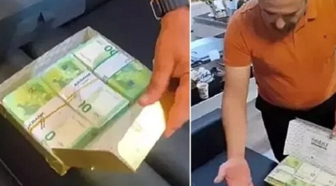 Baklava kutusunda rüşvetle yakalanan Tüter: Yattığım mühletle cezamı çektim
