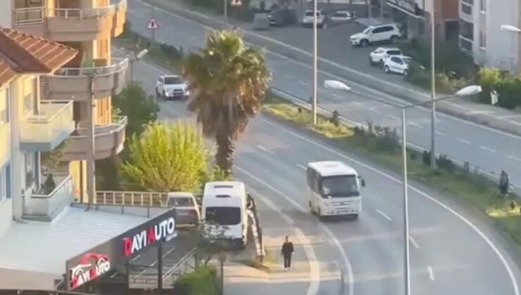 Bartın’da trafikte geri giderek hareket yapan şoföre ceza