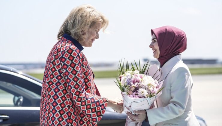 Belçika Kraliçesi Mathilde, İstanbul’a geldi