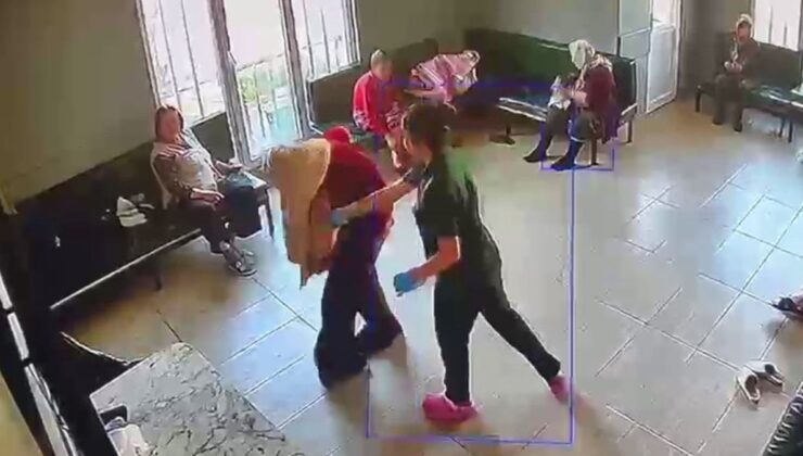 Beylkdüzü’nde yaşlı bakım merkezinde şiddet manzaraları